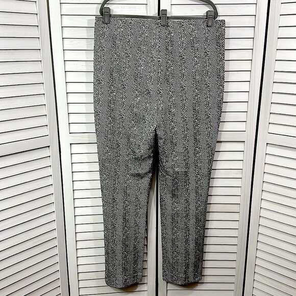 Chico’s Juliet Pants Size 3T (16T) Ponte Herringbone NWOT - Picture 8 of 12